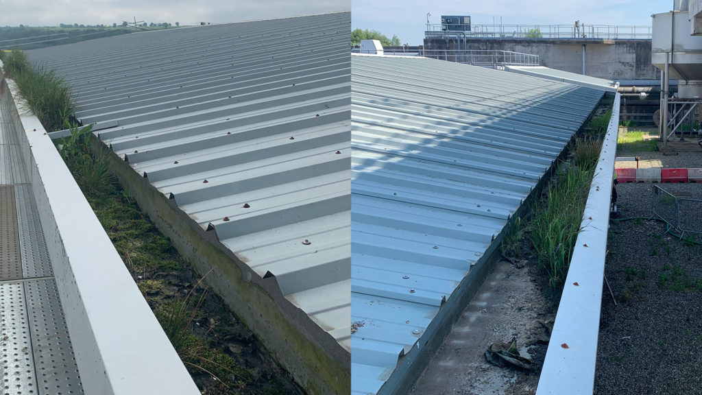 Industrial Gutter Health Check and Roofing Survey